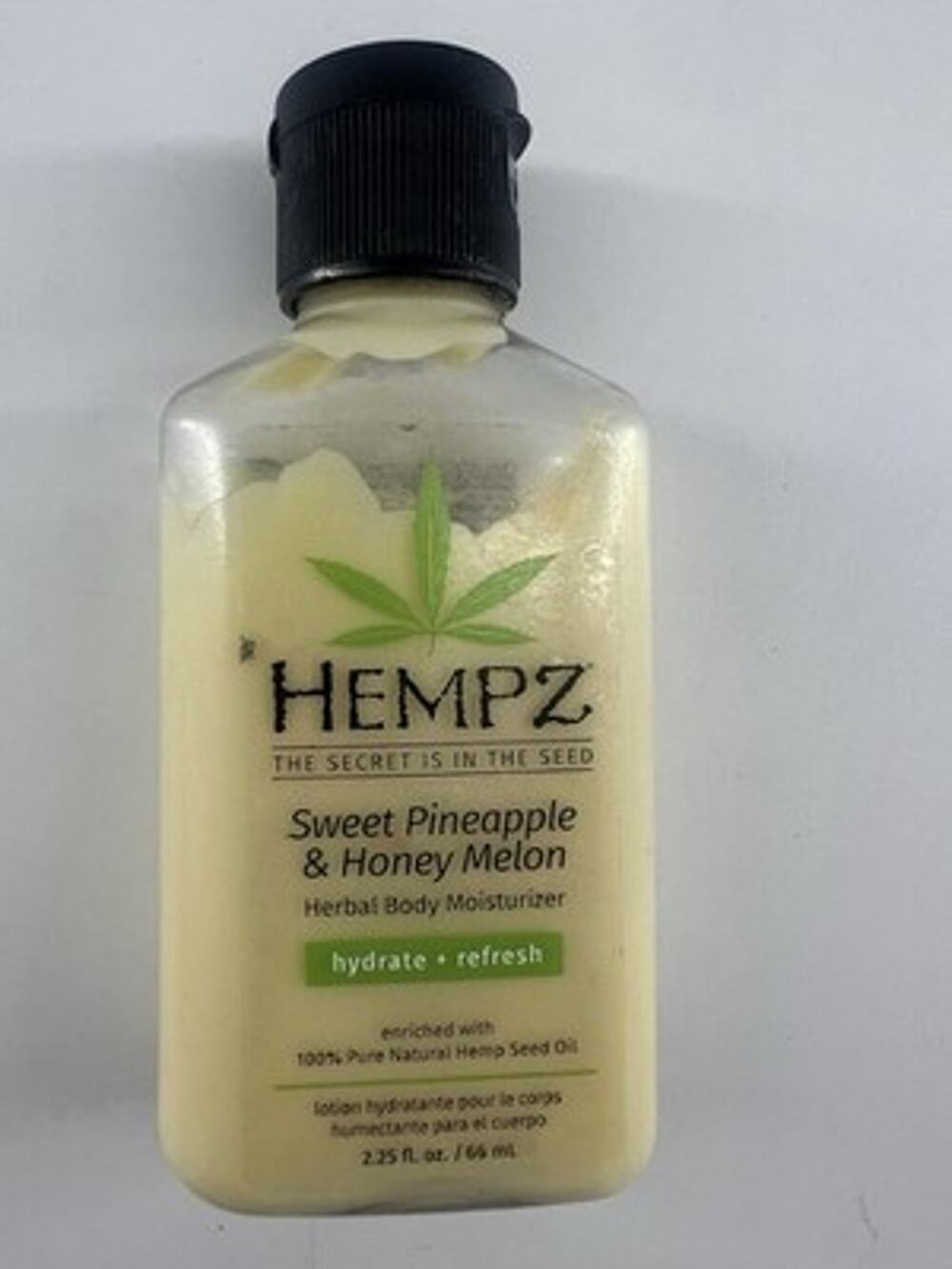 HEMPZ Herbal Body Moisturizer in Sweet Pineapple & Honey Melon 2.25 oz